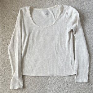 Aerie Thermal Scoopneck
